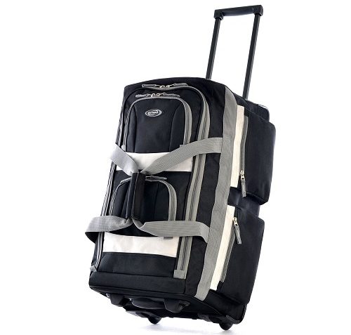 Olympia 22 inch duffel bag black